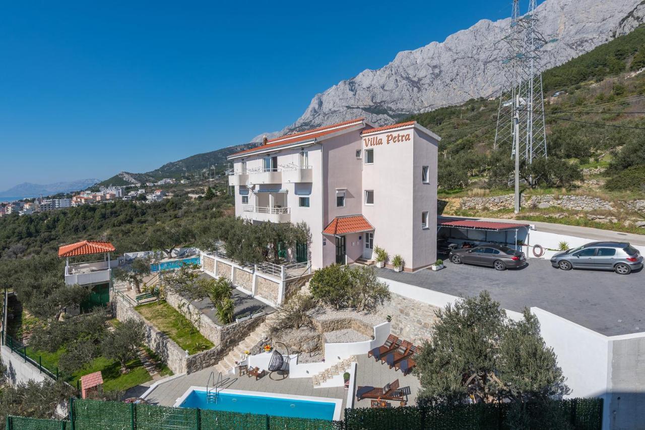 Villa Petra Apartment With Private Pool Makarska Eksteriør billede